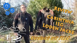 Review Carinthia ILG Loden Jacke  noch besser als die TLLG für Herbst Winterwanderungen [upl. by Aribold]