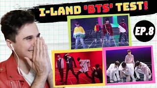 First Reaction to ILAND P2 1st Mission BTS Test  ENHYPEN 엔하이픈  DNA  I Need U  Fake Love [upl. by Pelaga667]