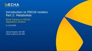 Biocides training on degradation kinetics – part 2 [upl. by Theresa]