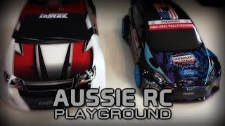 Double Review Ken Block HPI Micro RS4 vs LaTrax Rally  118 Scale Showdown [upl. by Ahsile]