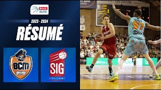 Gravelines Dunkerque vs Strasbourg  Résumé 20232024  LNB Officiel [upl. by Brennen]