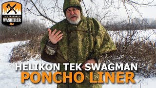 Helikon Tex Swagman Poncho Liner Review Perfect for Bushcraft [upl. by Finegan94]