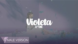 MALE VERSION  IZONE  Violeta [upl. by Yahsed]