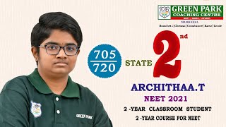 NEET 2021 2022 Rank list  Green Park coaching centreNamakal  BOTANYwithSAN  SUBSCRIBE [upl. by Shurlock]