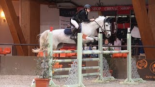 ■ 08122018  CSI Poneys Boulerie Jump  125 Grand Prix  Ramauna de Raches  CSO  Clara Maitre [upl. by Sarad]