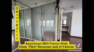 SEWA APARTEMEN MOI KELAPA GADING PARIS GARDEN HUB 0817782111 [upl. by Yekcir]