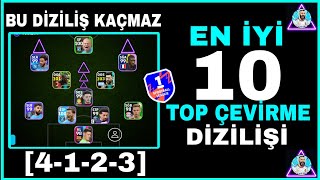 OYUNUN EN İYİ 10 TOP ÇEVİRME OYUNU DİZİLİŞİ 4123 NASIL SEÇİLİR EFOOTBALL 24 MOBİLE [upl. by Sinnel]