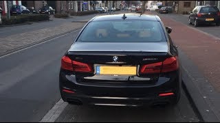 BMW M550i xDrive G30  Crazy accelerations and interior sounds [upl. by Imekawulo]