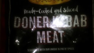 BABEK ready cooked DONNER KEBAB MEAT review [upl. by Aerdna]