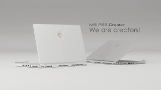 P65 Creator  Built For The Creative Minds  MSI [upl. by Maida435]