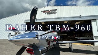 DAHER TBM960 REVIEW [upl. by Claudina]