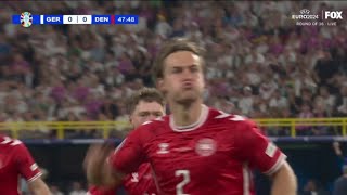 Joachim Andersen Goal Disallowed 😱 Germany Vs Denmark 00 UEFA Euro 2024 Extended Highlights [upl. by Ahsauqal]