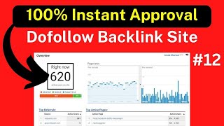 100 Instant Approval Dofollow Backlink Site 2023 Seosmartkey Day  12 [upl. by Aubigny899]