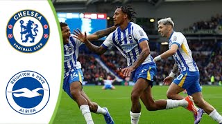 Chelsea vs Brighton  Extended Highlights amp All Goals 2024 HD [upl. by Nylek967]