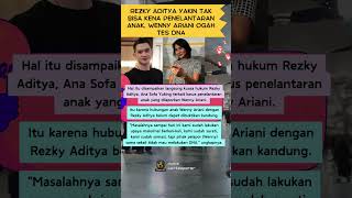 Rezky Aditya Yakin Tak Bisa Kena Penelantaran Anak Wenny Ariani Ogah Tes DNA shorts shortsvideo [upl. by Aliekat]