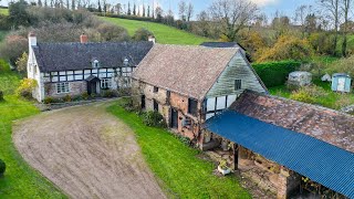 Video House Tour  Coldwell Farm Tickbridge Lane Hamnish Herefordshire [upl. by Hoisch48]