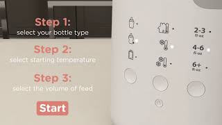 Tommee Tippee 3 in 1 Advanced Bottle and Pouch Warmer [upl. by Gladdy87]