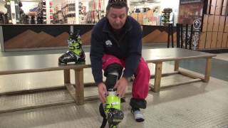 스키강좌 부츠 신는 법How To Put On Ski Boots [upl. by Coh]