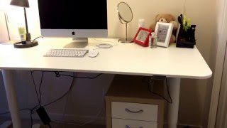 How to fix your Ikea Bekant Sit  Stand Desk when it stops working [upl. by Aileen]