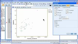 Multiple Regression  Interaction  SPSS part 4 [upl. by Eiroc]