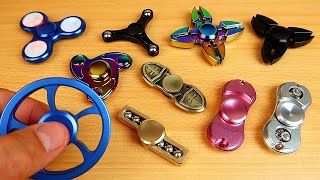 ¡LOS 10 MEJORES FIDGET SPINNERS Enviados desde China [upl. by Mont649]