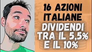 💰 Da A2A a UNIEURO  Azioni italiane ad ALTO DIVIDENDO sono da comprare [upl. by Scharff]