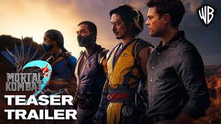 MORTAL KOMBAT 2 – TEASER TRAILER 2024 Warner Bros [upl. by Rezzani]