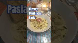 Creamy Mushroom Pasta food menu cooking recipe mymenu [upl. by Sivek]