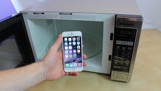 iPhone 6 Microwave Charge 3 Seconds  Wave Feature Work Scam [upl. by Derron]