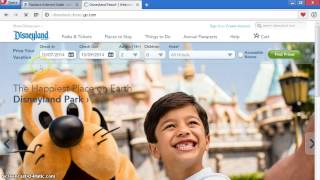 HOW TO BUY DISNEYLAND TICKETS ONLINE [upl. by Anitnatsnok810]