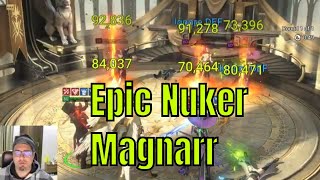 Magnarr Super Hard Hitter  Build  Raid Shadow Legends Hindi [upl. by Yorgen]