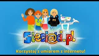 Sieciakipl – Zasady bezpiecznego korzystania z internetu Korzystaj z umiarem z internetu [upl. by Lemraj]