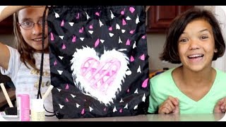 5 Ways to Decorate Backpacks  BACK TO SCHOOL [upl. by Nunciata]