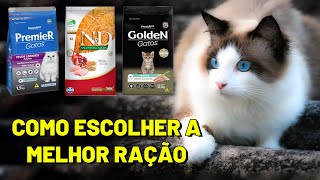 A MELHOR RAÇÃO PARA GATO CLASSIFICAÇÃO standard premium e super premium [upl. by Danna58]