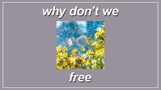 Free  Why Don’t We Lyrics [upl. by Tonia]