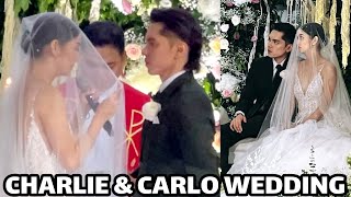 Carlo Aquino and Charlie Dizon WEDDING❤️KASAL nila Charlie Dizon at Carlo Aquino [upl. by Denice]