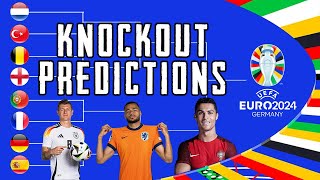 My Euro 2024 Knockout Predictions [upl. by Yenahpets]