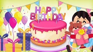 Happy Birthday Song Nursery rhymes for kids kidsrhymes cocobutter [upl. by Latihs]