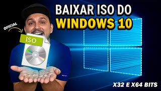 Como Baixar o Windows 10 Original 32 e 64 bits  ISO Oficial [upl. by Tadashi]