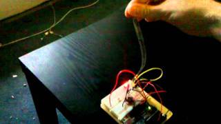 Arduino controlling a pressure sensor and vibe motor [upl. by Cristian]