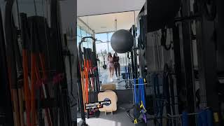 Dan Bilzerian girls poses in gym [upl. by Finbur]