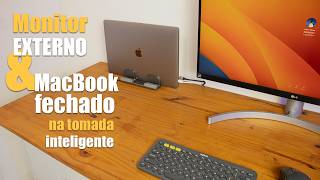 COMO USAR O MACBOOK FECHADO COM MONITOR EXTERNO [upl. by Nikal355]