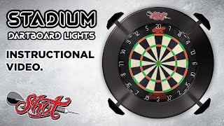 Shot Stadium Dartboard LightsInstructional Video [upl. by Eiramalegna66]