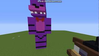 FNAF 1 BONNIE MINECRAFT [upl. by Adnaluy]