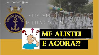 Alistamento Militar o que fazer depois [upl. by Ebberta]