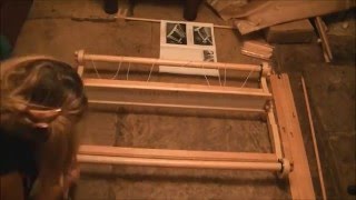 Assembling a Kromski Harp Forte Rigid Heddle Loom  Timelapse [upl. by Connolly610]