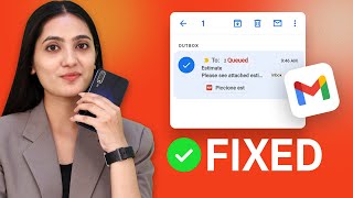 How to Fix Queued Problem in Gmail  Fix Queued Email Not Sending in Gmail [upl. by Dodwell]