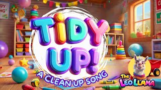 Clean up Song Fun song for Kids Movement Song Classroom Cleanup Room Cleanup Song [upl. by Anoek]