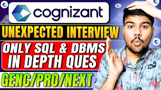 Cognizant Latest Interview Experience  Unexpected Qs for GenCProNEXT🔥 [upl. by Sumahs]