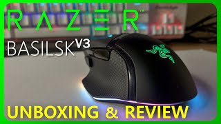 Razer BASILISK V3 Unboxing amp Review  Is It Worth Buying In 2024 [upl. by Louisa]